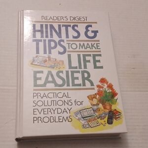 Reader's Digest "Hints & Tips To Make Life Easier" - Hardcover Book
